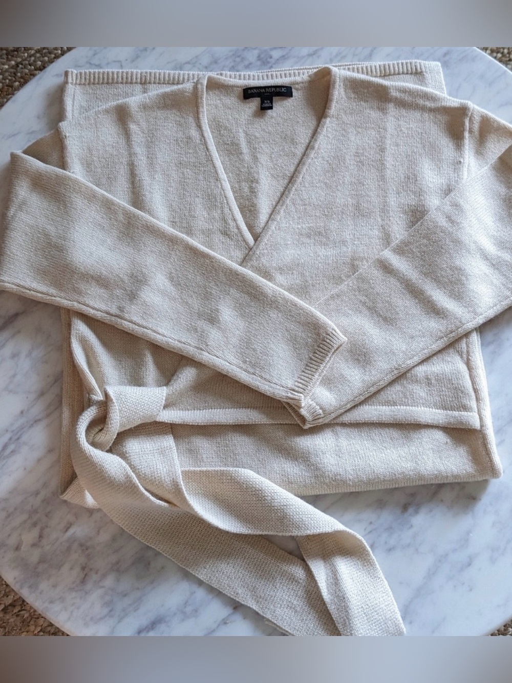 Banana Republic Wrap Midi Sweater Dress - Picture 6 of 9
